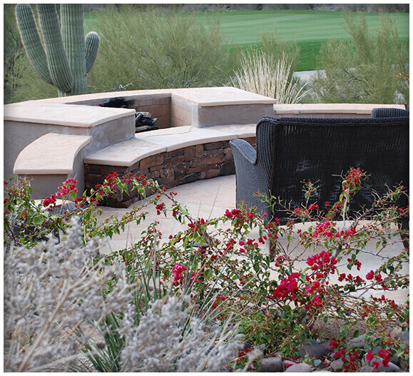 Tucson Outdoor Fireplaces and Fire Pits
