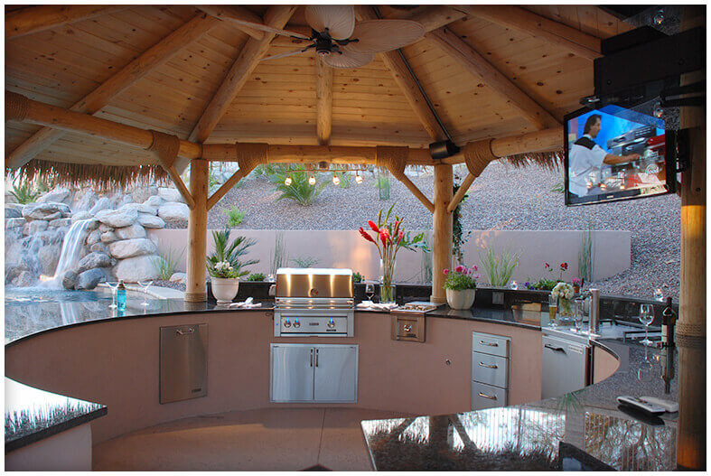 Tucson Outdoor Fireplaces and Fire Pits