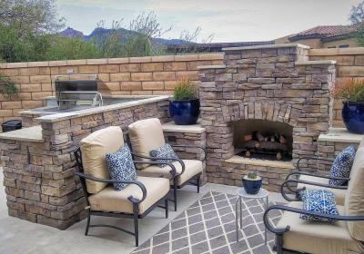 Tucson Outdoor Fireplaces, Outdoor Kitchen and Fire Pits